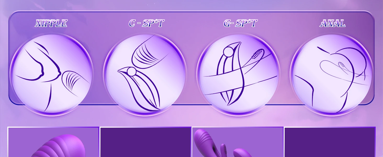 3 in 1 Vibrator Dildo
