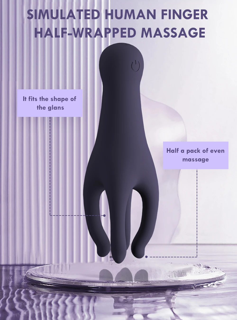 Sex Glans Trainer Penis Massage Male Masturbator 10 Speed Vibrating Glans Vibrator Sex Toys for Men Lasting Delay Endurance Exer