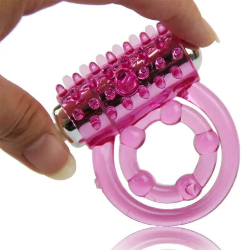 Lasting Vibrators Rings Double CockRing Delay Premature Ejaculation Penis Ball Loop 2Locked Sex Toys Product for Men Lasting Vibrators Rings Double CockRing Delay Premature Ejaculation Penis Ball Loop 2Locked Sex Toys Product for Men