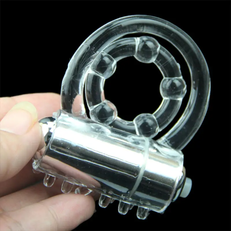 Lasting Vibrators Rings Double CockRing Delay Premature Ejaculation Penis Ball Loop 2Locked Sex Toys Product for Men Lasting Vibrators Rings Double CockRing Delay Premature Ejaculation Penis Ball Loop 2Locked Sex Toys Product for Men