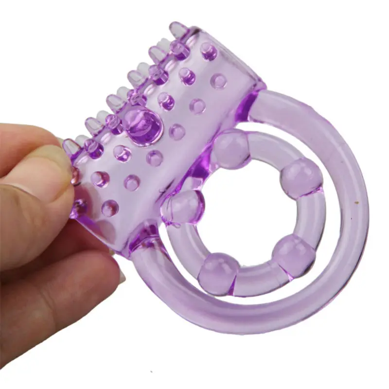 Lasting Vibrators Rings Double CockRing Delay Premature Ejaculation Penis Ball Loop 2Locked Sex Toys Product for Men Lasting Vibrators Rings Double CockRing Delay Premature Ejaculation Penis Ball Loop 2Locked Sex Toys Product for Men